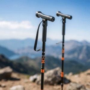 Trekking Poles with Shock Absorbers