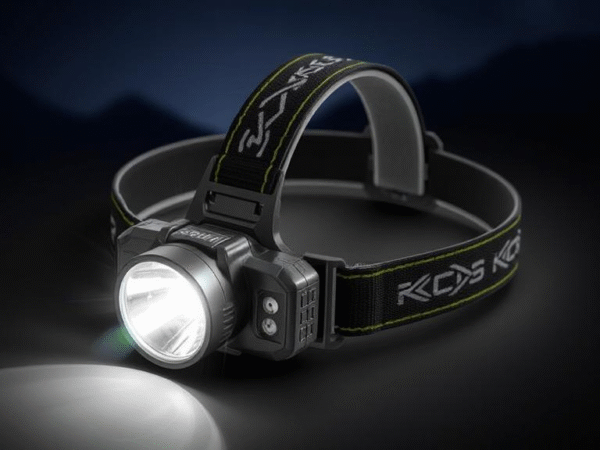 Headlamp with Rechargeable Battery